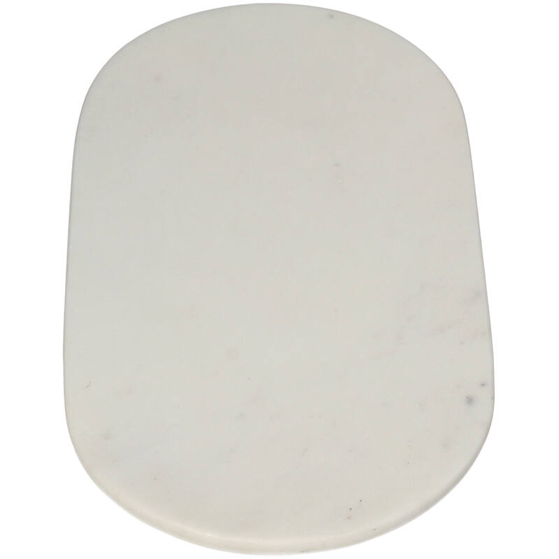 Dienblad Marmer - Wit/Zwart (29,5x15x1,5 cm) - KERSTEN