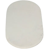Dienblad Marmer - Wit/Zwart (29,5x15x1,5 cm) - KERSTEN