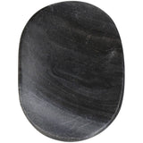 Zeepbakje Marmer Wit/Zwart (14x9x1.5cm) - KERSTEN