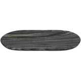 Dienblad Marmer - Wit/Zwart (29,5x15x1,5 cm) - KERSTEN