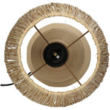 Tafellamp Rotan Naturel (32x32x62cm) - KERSTEN