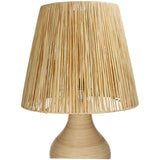 Tafellamp Rotan Naturel (32x32x73cm) - KERSTEN