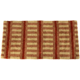 Tapijt Strepen Katoen Terra 120x60cm – KERSTEN