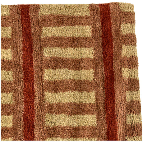Tapijt Strepen Katoen Terra 120x60cm – KERSTEN