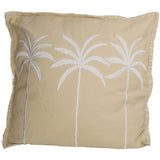 Kussen Palmboom Katoen Beige (45x45cm) Casa Corazon - KERSTEN