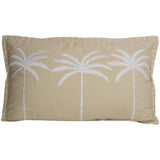 Kussen Palmboom Katoen Beige (30x50cm) Casa Corazon - KERSTEN