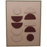 Wandbord Papier Multi (60x2.9x80cm) Ruby Pulse Collection - KERSTEN