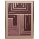 Wandbord Papier Multi (60x2.9x80cm) Ruby Pulse Collection - KERSTEN