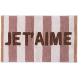 Badmat Je T'Aime Katoen Multi (50x80cm) Nieuw Voorjaar/Zomer 2026  - KERSTEN