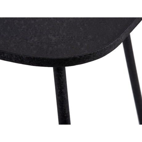 Bijzettafel Boaz Groot Zwart / Leitmotiv
