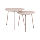 Bijzettafel Boaz Groot Warm Grey / Leitmotiv