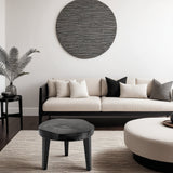 Suar Wood Bijzettafel – Black Finish / Mojo Boutique