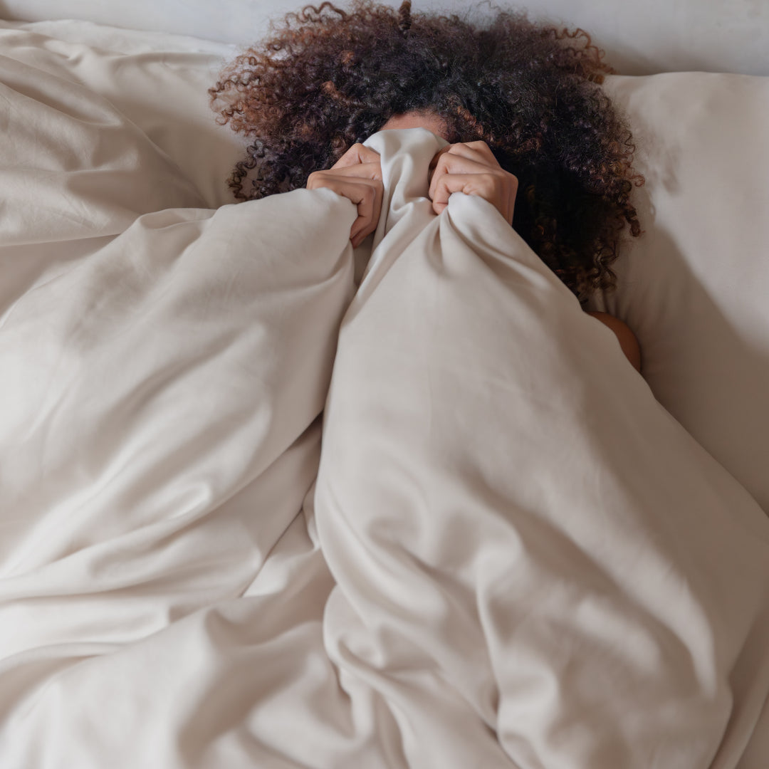 Dekbedovertrek Satijn Beige (140×200) / Coco & Cici