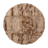 Vloerkleed Design Taupe (Ø180) / Natures Collection