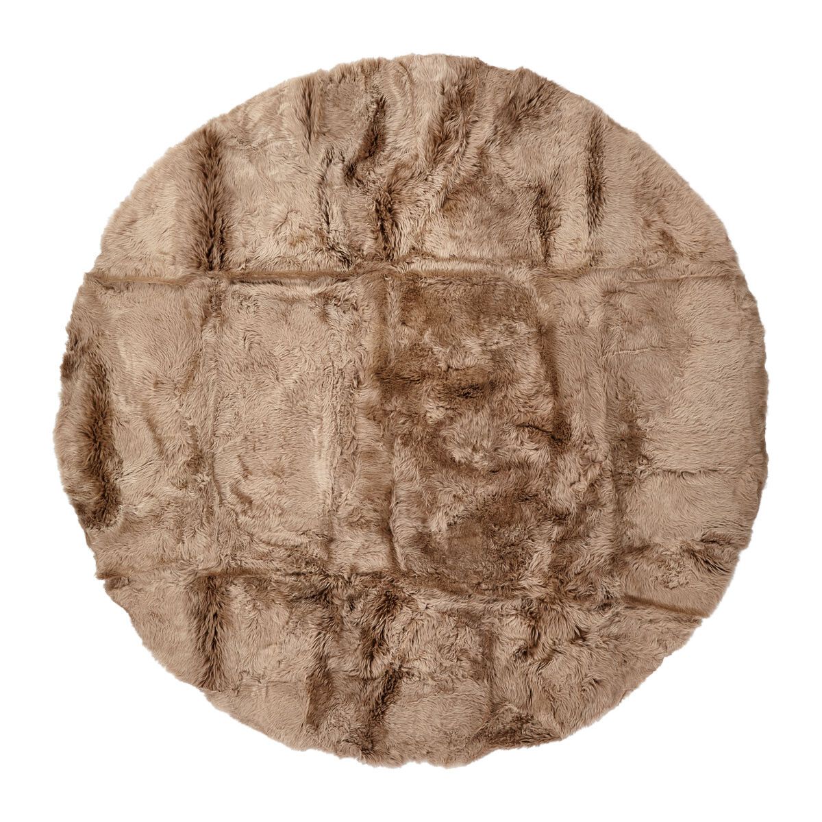 Vloerkleed Design Taupe (Ø250) / Natures Collection