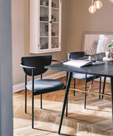 Eetkamerstoel Lunar Donkergrijs / Njordec