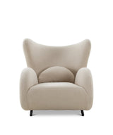 Grote Buffel Fauteuil Ivoor / Njordec