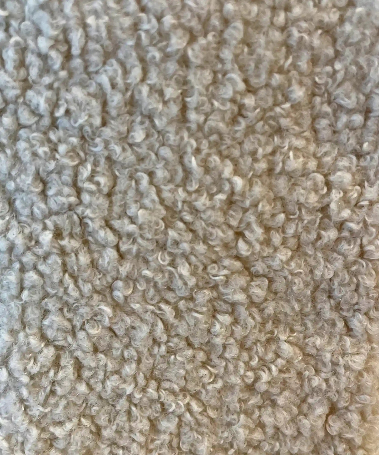 Grote Buffel Fauteuil Ivoor / Njordec