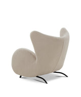 Grote Buffel Fauteuil Ivoor / Njordec