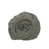 Hoeslaken Bamboe Olijfgroen (90×210×30) / Coco & Cici