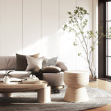 Rattan Bijzettafel – Nachtkastje – Krukje / Mojo Boutique