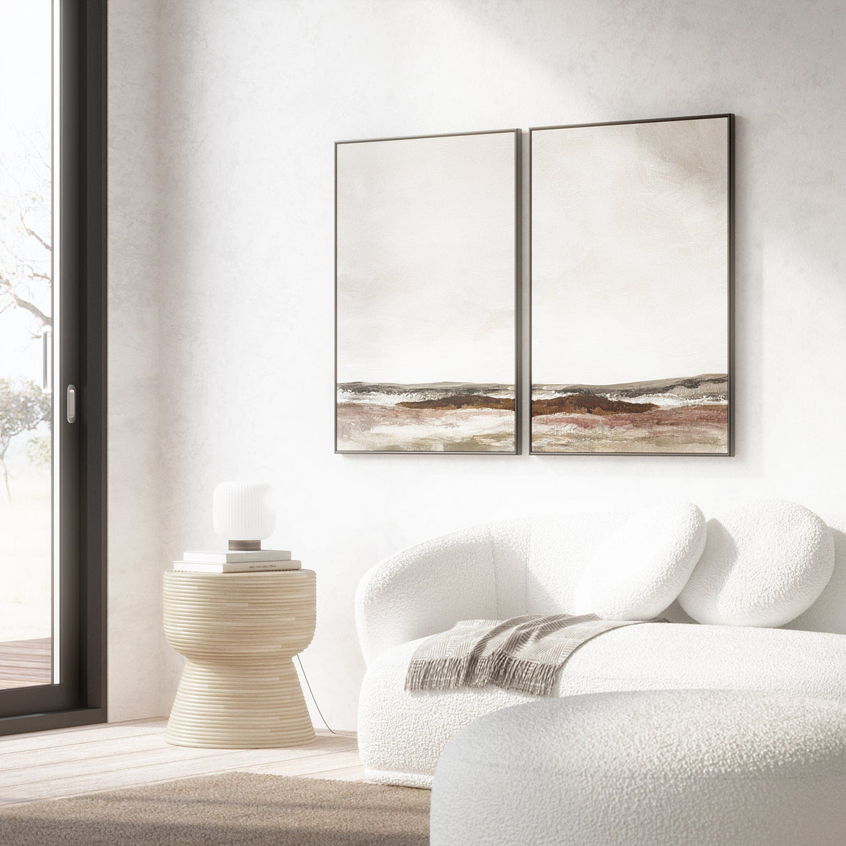 Rattan Bijzettafel – Nachtkastje – Krukje / Mojo Boutique