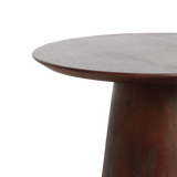 Bullnose Cone Bijzettafel - 50 cm / Raw Materials