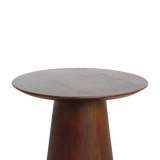 Bullnose Cone Bijzettafel - 50 cm / Raw Materials