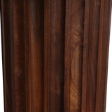 Bullnose Bijzettafel Bruin - 50 cm / Raw Materials