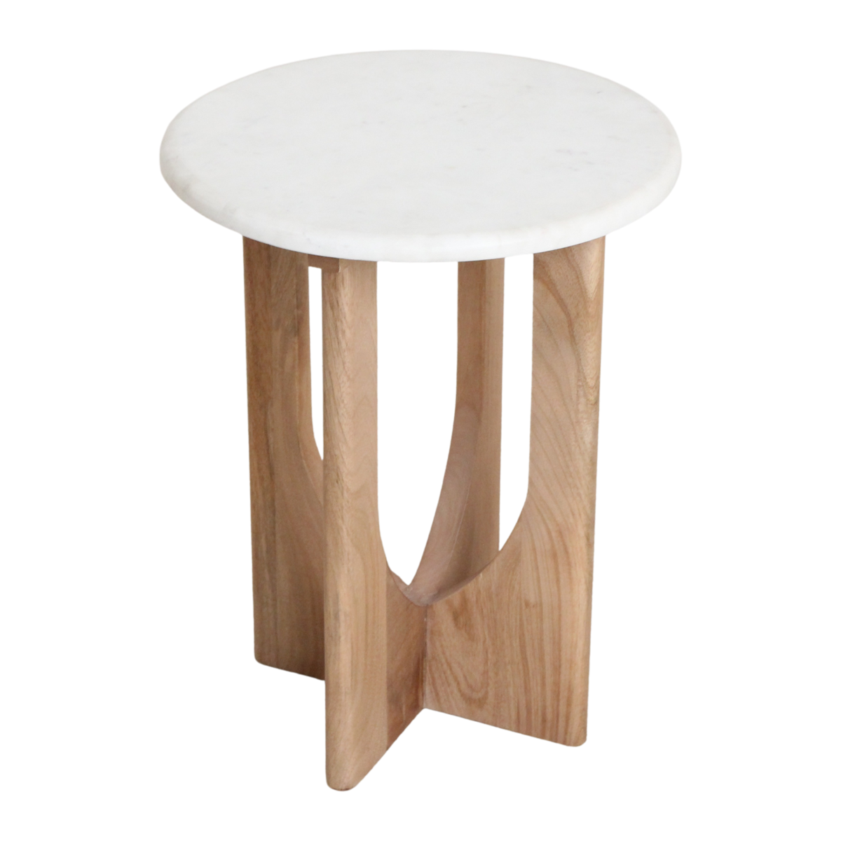 Bijzettafel Kuching Marmer Wit / Raw Materials