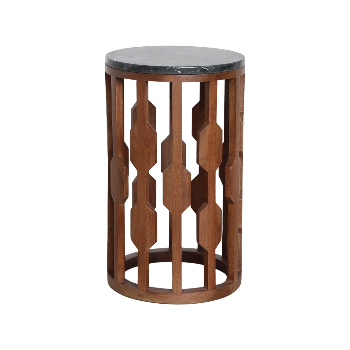 Bijzettafel Lampung Marmer Zwart / Raw Materials