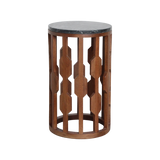 Bijzettafel Lampung Marmer Zwart / Raw Materials