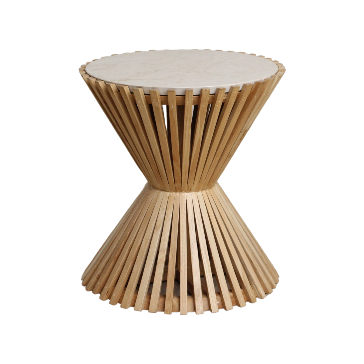 Infinity Bijzettafel Hourglass / Raw Materials