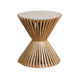 Infinity Bijzettafel Hourglass / Raw Materials