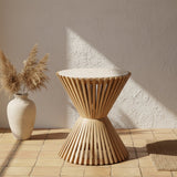 Infinity Bijzettafel Hourglass / Raw Materials