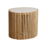 Infinity Bijzettafel Oval / Raw Materials