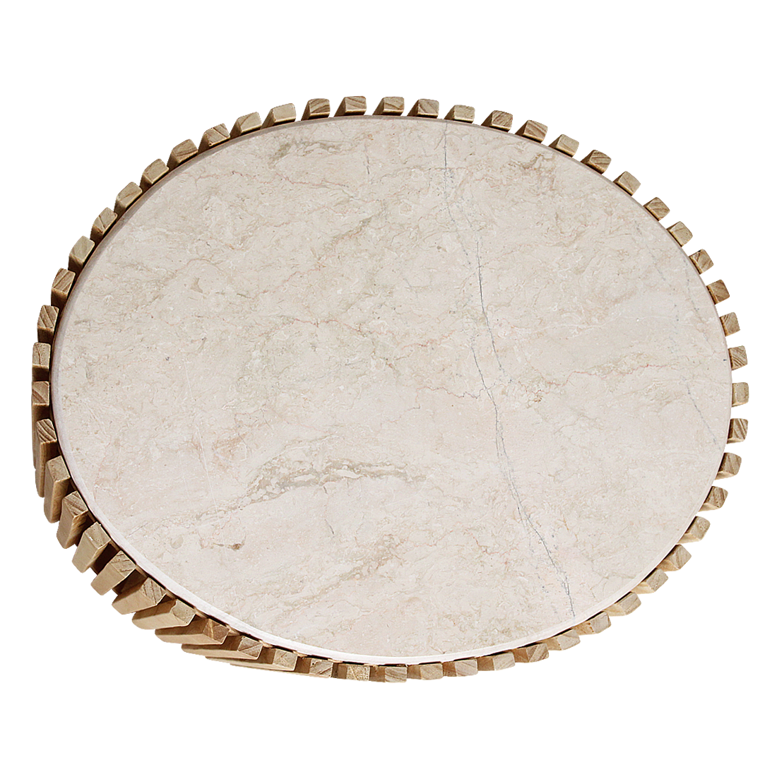 Infinity Bijzettafel Oval / Raw Materials