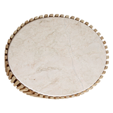 Infinity Bijzettafel Oval / Raw Materials