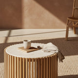 Infinity Bijzettafel Oval / Raw Materials