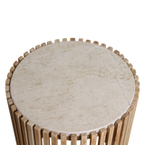 Infinity Bijzettafel Round / Raw Materials