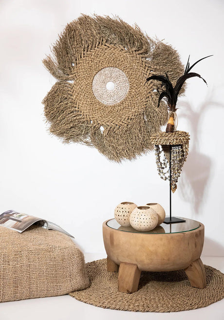 Vloerkleed Mekong River (Ø90)  / Bazar Bizar