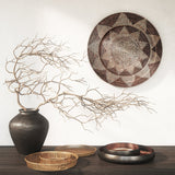 Ronde Raffia Decoratieplaat / Mojo Boutique