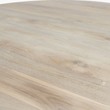 Eettafel Eiffel Teakhout Rond 120 cm / Raw Materials