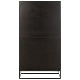 Rek Mode – Mango Hout & MDF Zwart / J-Line