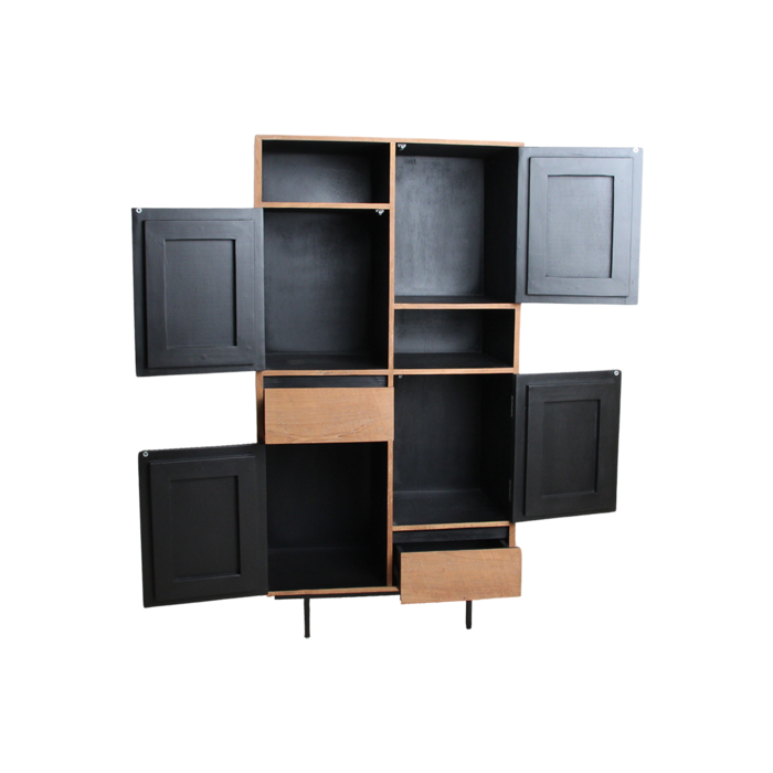 Rhythm Kast – Gerecycled Teakhout / Raw Materials