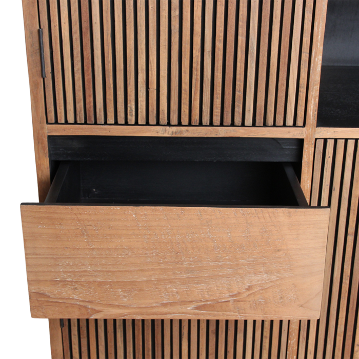 Rhythm Kast – Gerecycled Teakhout / Raw Materials