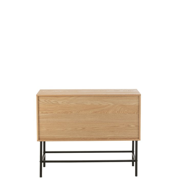 Kast Vierkant – Naturel/Zwart (Small) / J-Line