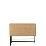 Kast Vierkant – Naturel/Zwart (Small) / J-Line