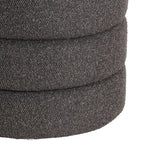 Ampahaka Poef Zwart (ø40cmxH44,5 cm) / EGLO Living