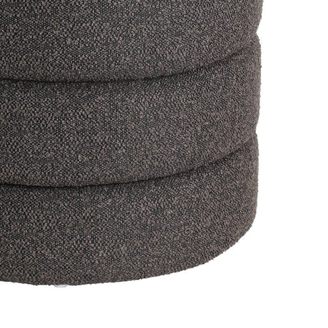 Ampahaka Poef Zwart (ø40cmxH44,5 cm) / EGLO Living